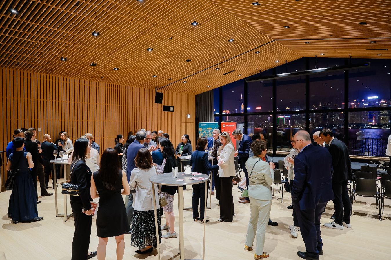 The Swiss–Hong Kong Research & Innovation Reception brought together representatives from academia, government, and the research and innovation community at M+ in Hong Kong.